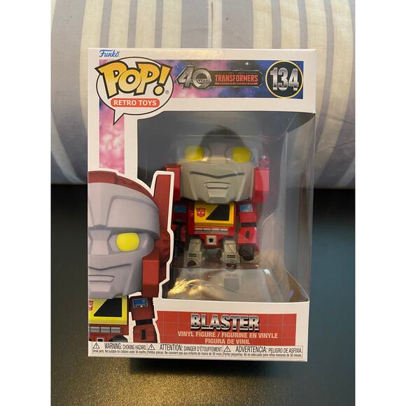 Funko Pop Retro Toys:  Transformers - Blaster - Picture 1 of 6
